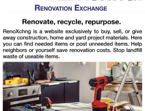 Website for Reno-Xchng: Renovate, Recycle, Repurpose … renovation materials exchange.